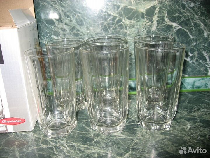 Стаканы стекло 2 по 6 шт
