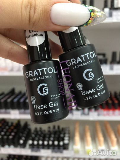 Grattol базы 9мл в ассортименте оригинал