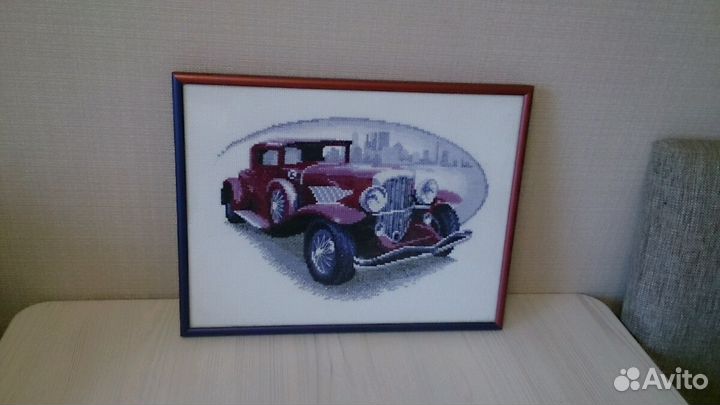 Картина, вышивка крестом 