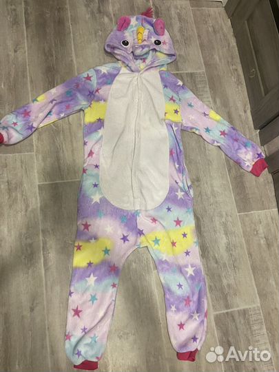 Пижама кигуруми единорог