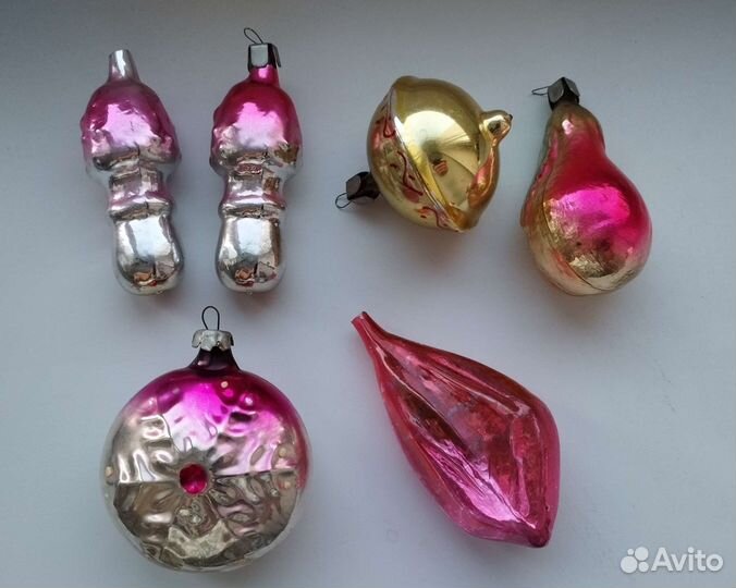 Елочные игрушки СССР