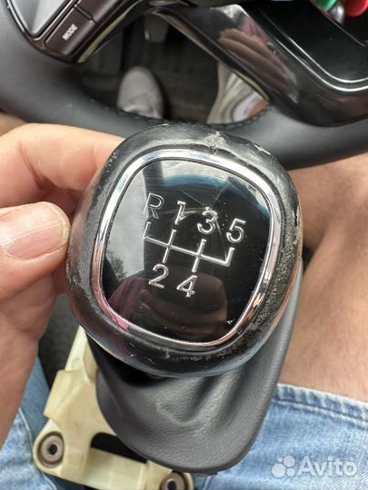 Ручка кпп возврат