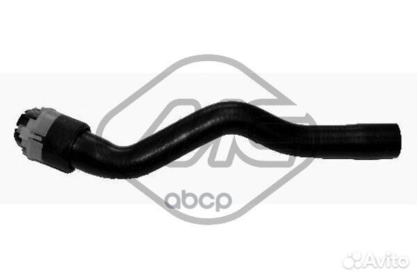 Патрубок системы охлаждения 08985 metalcaucho