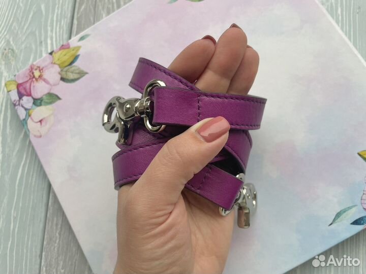 Новый кожаный ремень для сумки