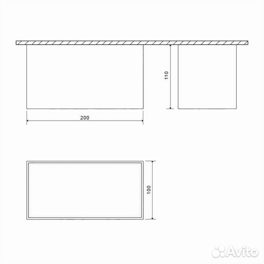 Потолочный светодиодный светильник DesignLed GW-8602-20-WH-WW 004902