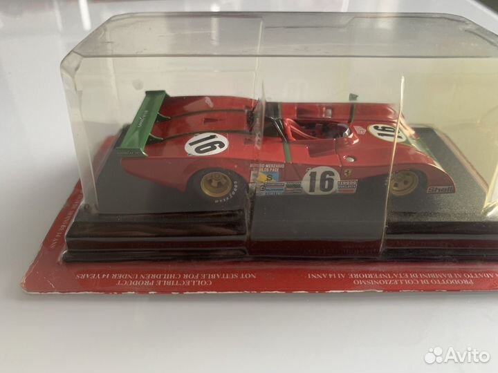 Редкая модель Ferrari 312PB 1/43