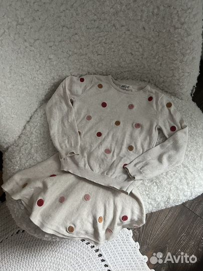 Трикотажный костюм hm 116 122 128