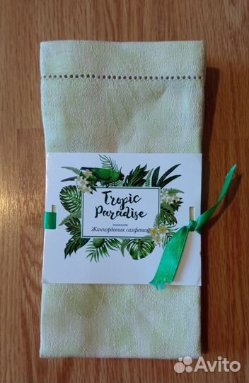 Комплект жаккардовых салфеток Tropical paradise