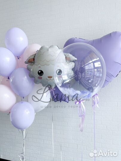 Воздушные шары на выписку, доставка шаров