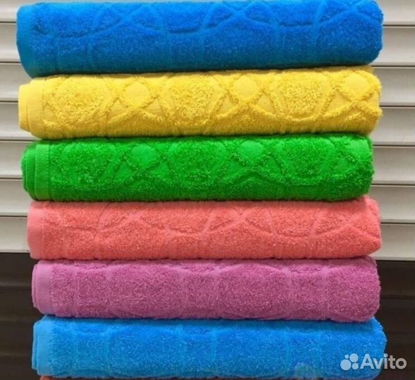 Полотенца жаккардовые