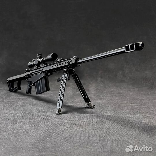 Металлическая разборная модель Barret M82