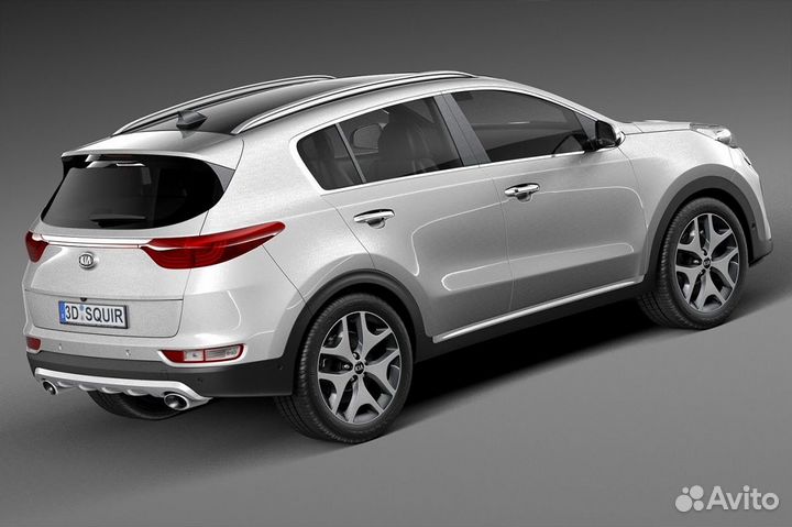 Фаркоп Киа (Kia) Sportage IV рестайл 2018- арт. 42