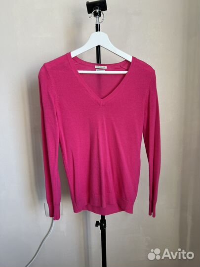 Пуловер женский из шерсти и кашемира