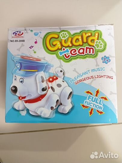 Собака робот музыкальная