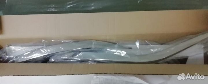 Молдинг nissan переднего бампера
