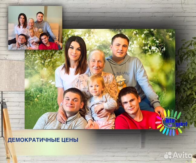 Портрет по фото на заказ