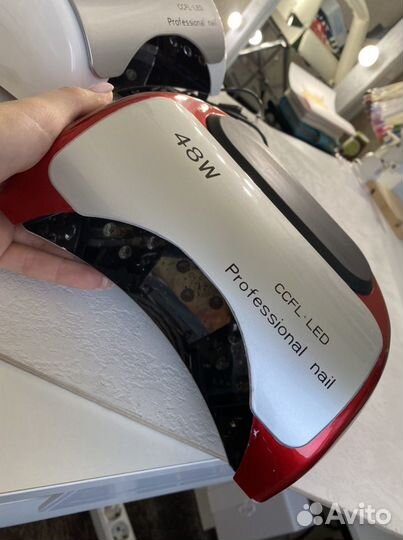 Лампа для гель лака 48w ccfl+led 2 штуки