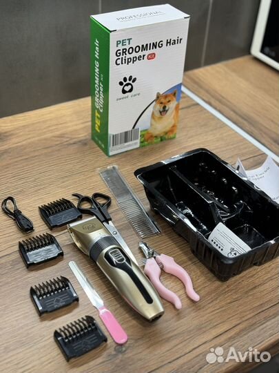 Машинка для стрижки животных новая