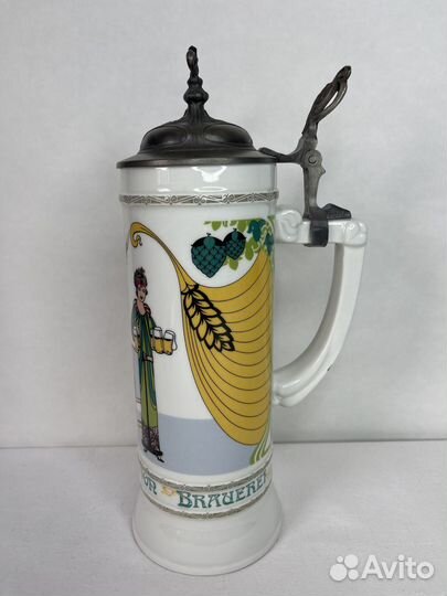 Большая коллекционная пивная кружка