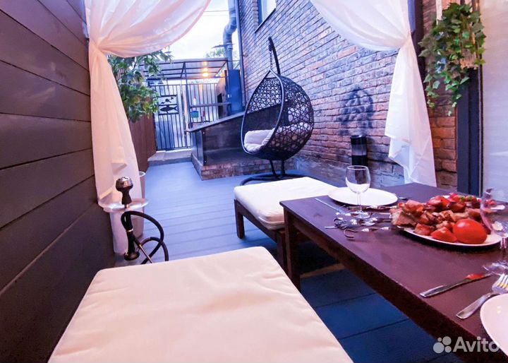 Аренда террасы с мангальной зоной