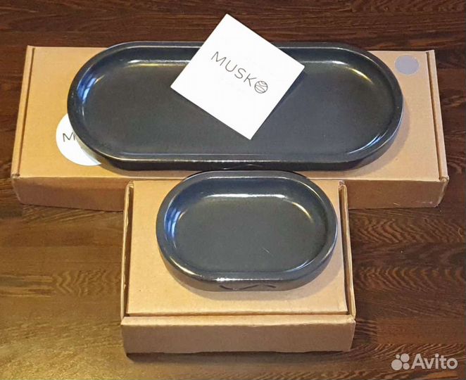 Поднос декоративный 2 шт