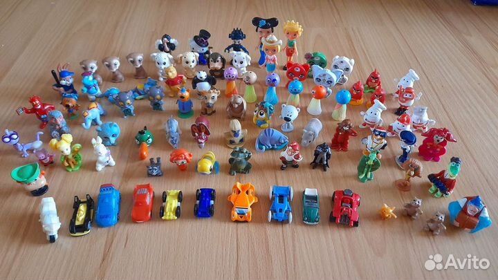 Игрушки из киндера 108 штук