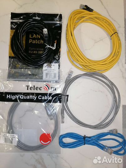 Кабели патч-корд RJ-45 LAN