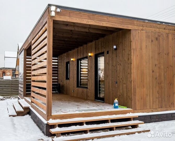 Барнхаус под ключ \ модульный дом