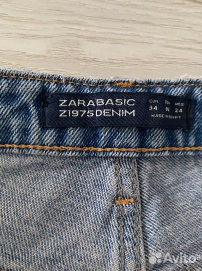 Джинсы Zara 34