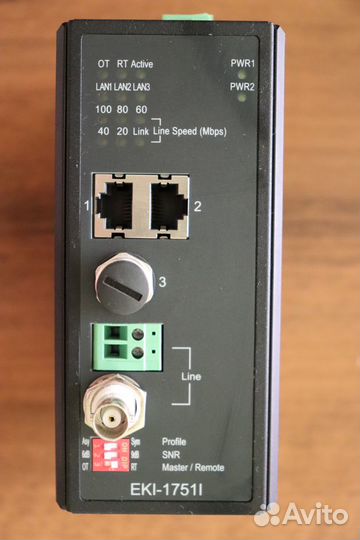 Vdsl-удлинители Ethernet Аdvantech EKI-1751I-AE