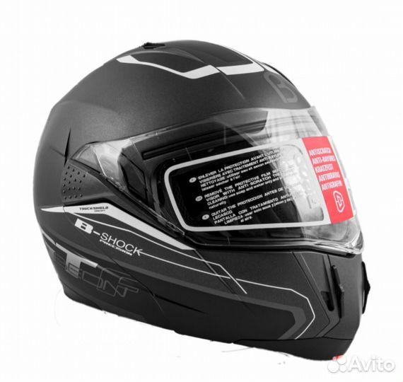 Мотошлем модуляр Beon 57-59см