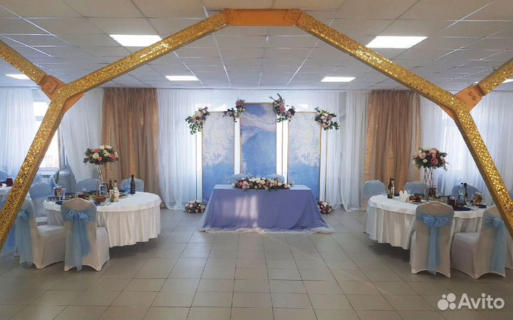 Декор (оформление) свадеб, юбилеев