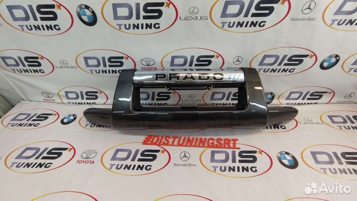 Кенгурятник Toyota Land Cruiser Prado 120 Gray