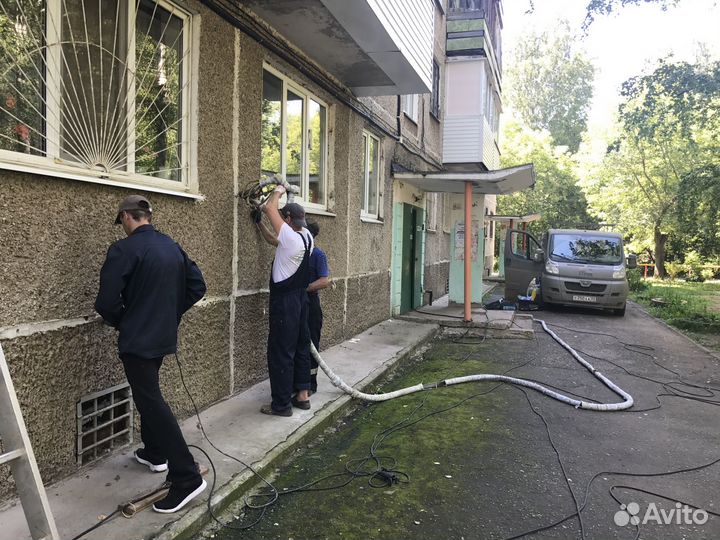 Разнорабочий на фасад