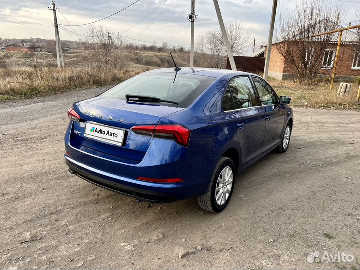 Skoda Rapid 1.6 AT, 2020, 81 000 км