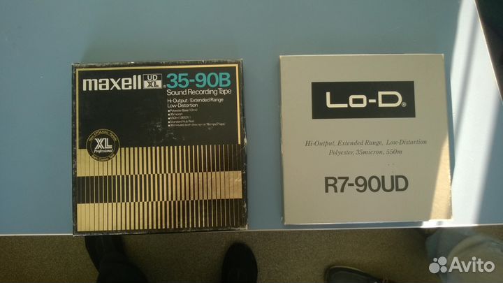 Maxell XLI 35-90 Катушки бобина пленка TDK