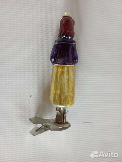 Ëлочная игрушка СССР Ткачиха