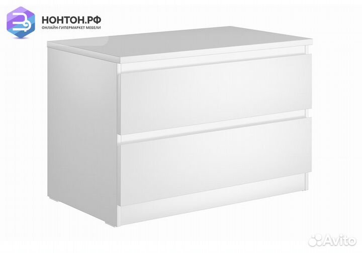Тумба прикроватная Мальта 2 белая