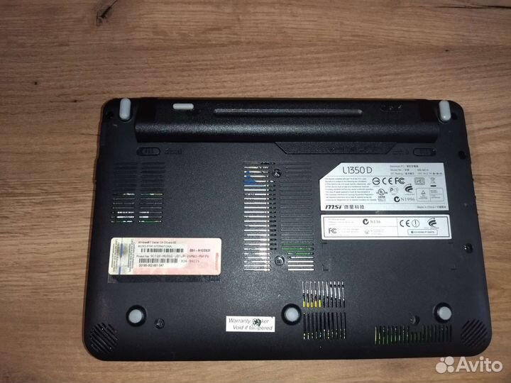Нетбук MSI L1350D
