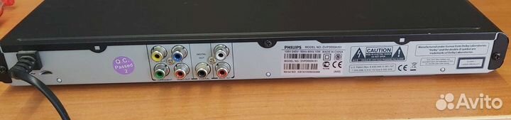 Dvd плеер Philips DVP3550K на запчасти