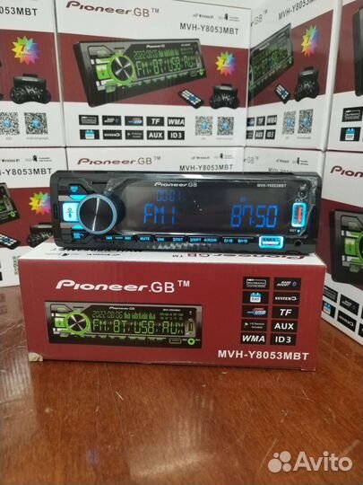 Магнитола Pioneer с Bluetooth