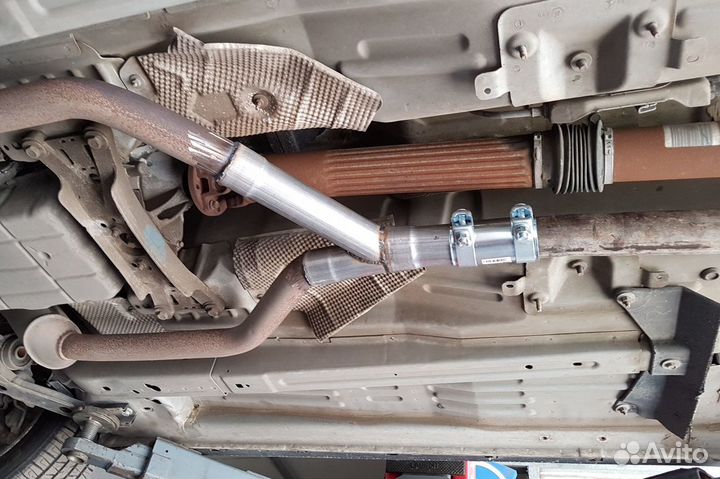 Удаление катализатора. Ремонт глушителя