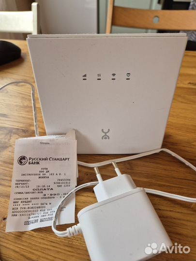 Wifi роутер 4g yota