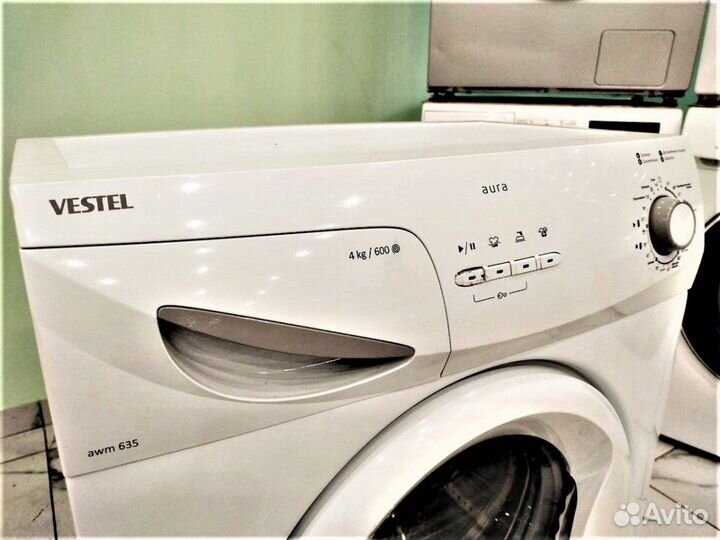 Стиральная машина узкая бу Vestel. Гарантия