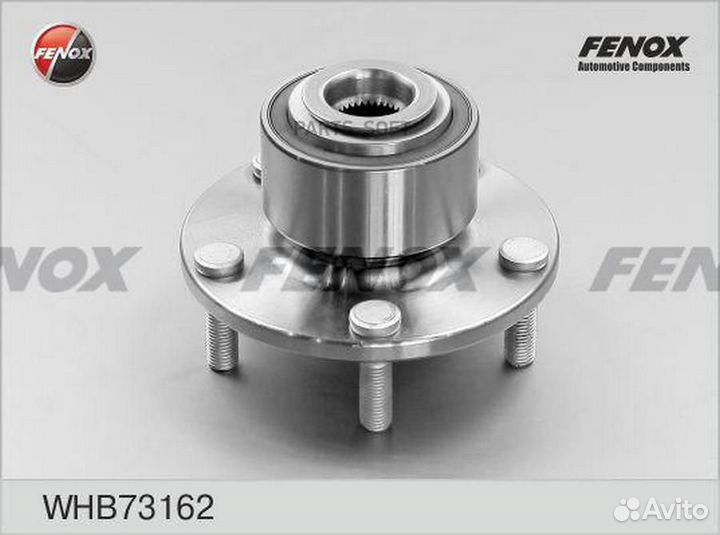 WHB73162 Ступица с подшипником mazda 3 04- пер. fenox