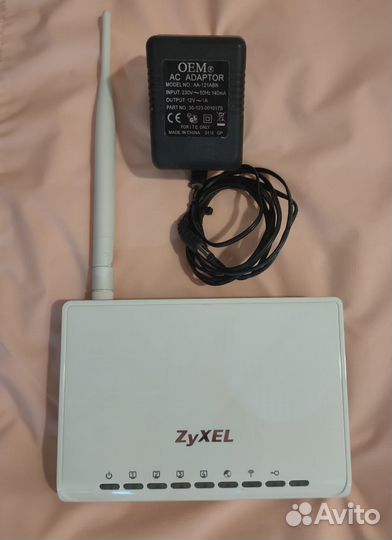 Wifi роутер zyxel