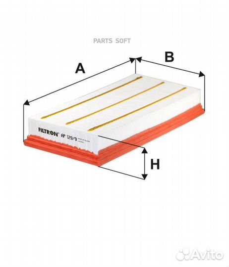 Filtron AP129/9 Фильтр воздушный