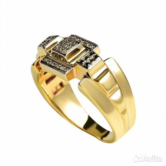 Печатка Золото с бриллиантами