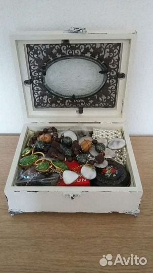 Шкатулка для украшений дерево