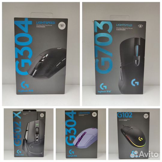 Игровые мыши Logitech / Ardor / Razer